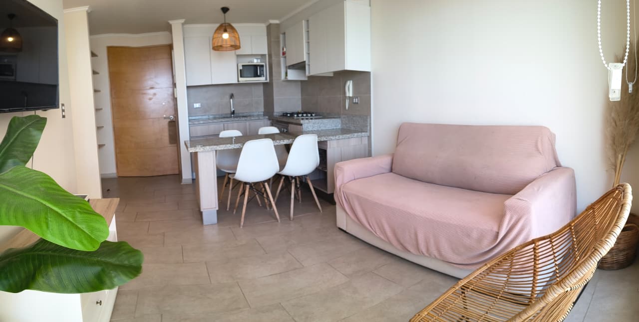 Departamento con vista a la bahía