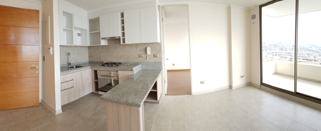 Departamento remodelado con vista al mar