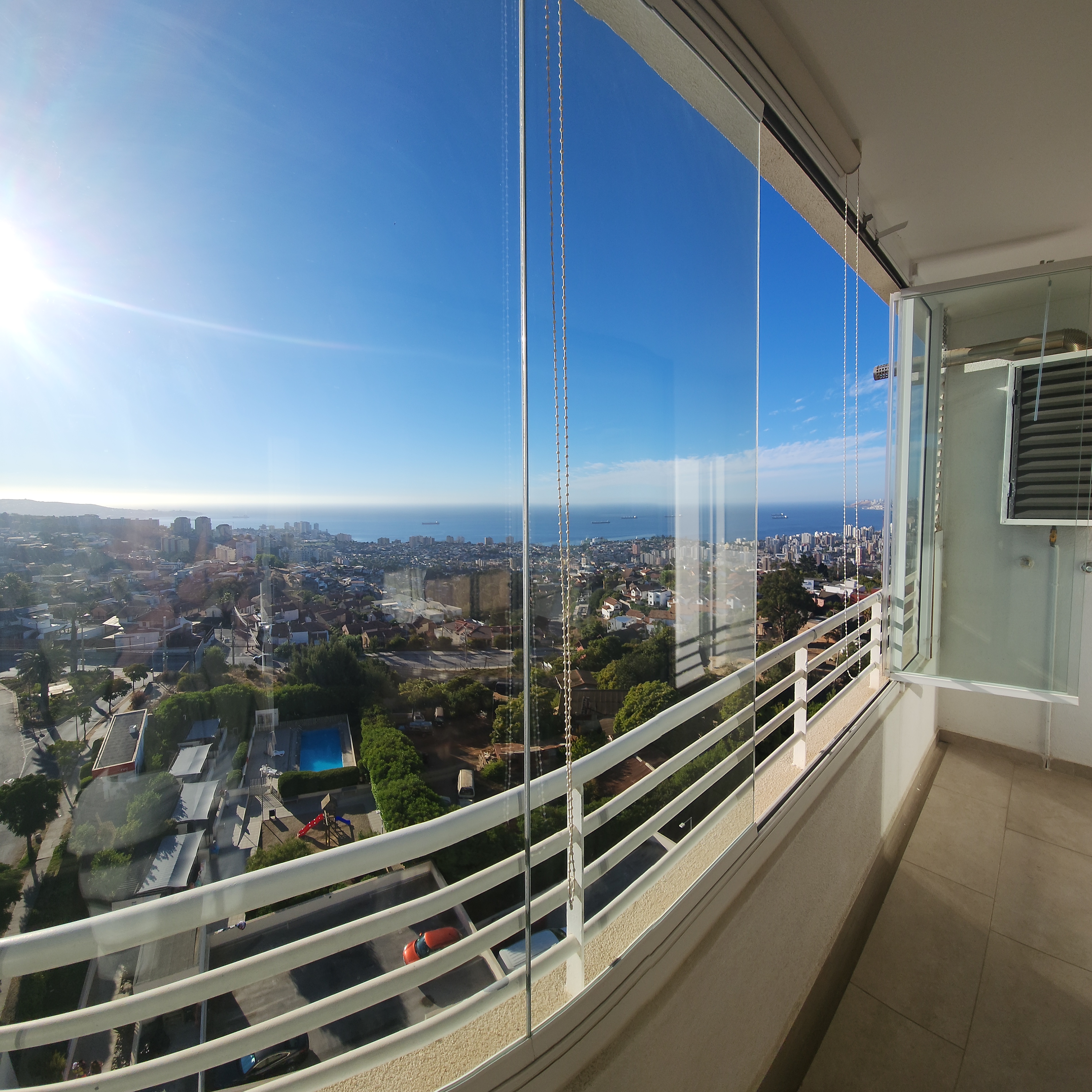 Departamento remodelado con vista al mar